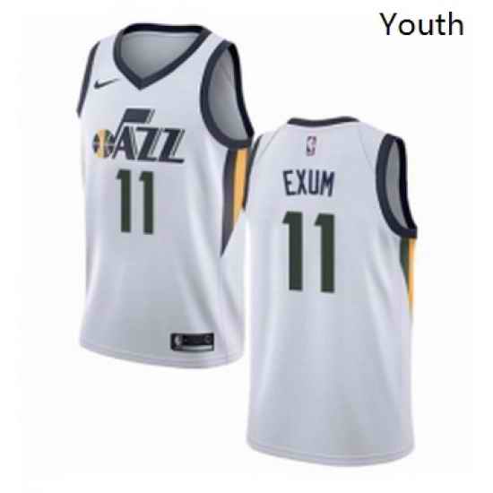 Youth Nike Utah Jazz 11 Dante Exum Swingman NBA Jersey Association Edition